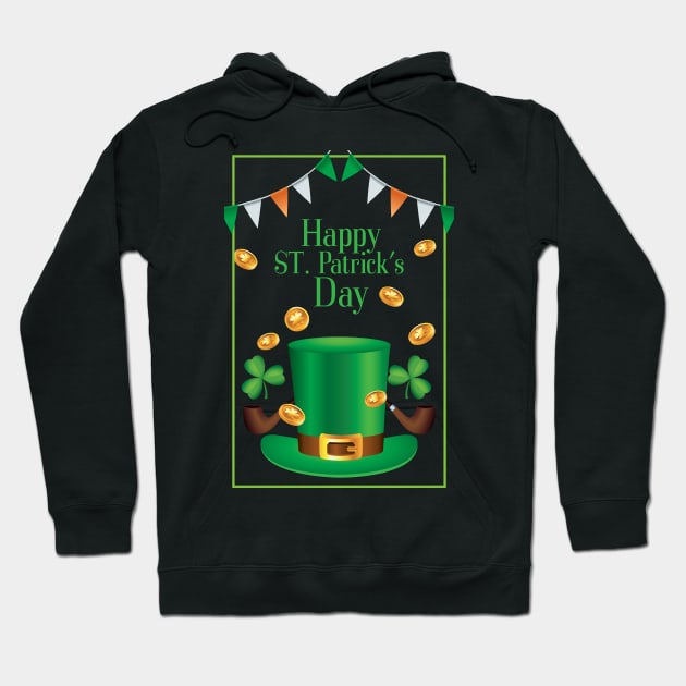 Happy St Patricks Day Hoodie by trendybestgift